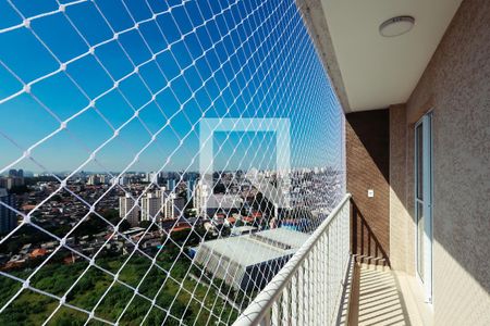 Varanda de kitnet/studio para alugar com 1 quarto, 29m² em Sacoma, São Paulo