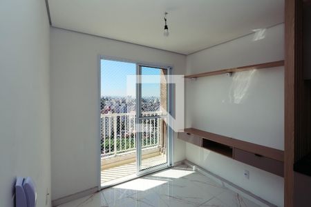 Sala e Cozinha de kitnet/studio para alugar com 1 quarto, 29m² em Sacoma, São Paulo