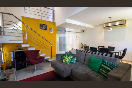 Sala de casa de condomínio à venda com 4 quartos, 180m² em Recreio dos Bandeirantes, Rio de Janeiro