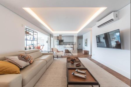 Sala de apartamento à venda com 2 quartos, 132m² em Vila Gertrudes, São Paulo