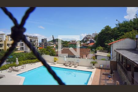 Varanda _vista  de apartamento para alugar com 2 quartos, 79m² em João Paulo, Florianópolis