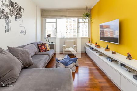 Sala de apartamento à venda com 3 quartos, 136m² em Perdizes, São Paulo