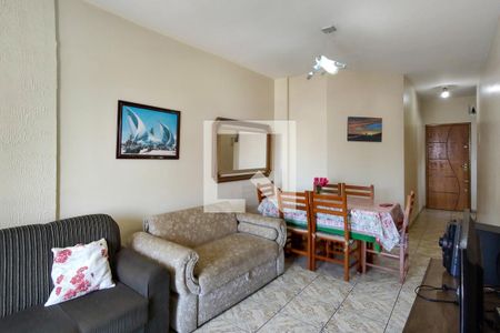 Sala de apartamento para alugar com 2 quartos, 94m² em Nova Mirim, Praia Grande