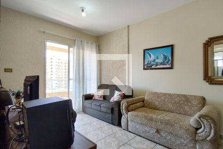 Sala de apartamento para alugar com 2 quartos, 94m² em Nova Mirim, Praia Grande