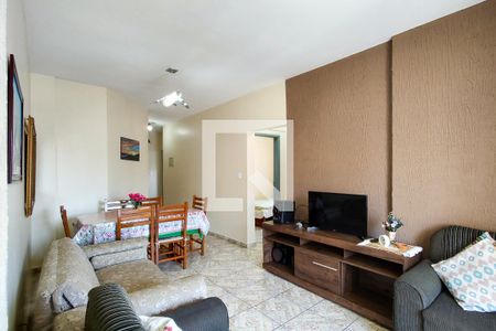 Sala de apartamento para alugar com 2 quartos, 94m² em Nova Mirim, Praia Grande