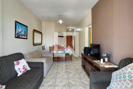 Sala de apartamento para alugar com 2 quartos, 94m² em Nova Mirim, Praia Grande