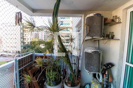 Varanda da Sala de apartamento à venda com 3 quartos, 72m² em Santa Rosa, Niterói