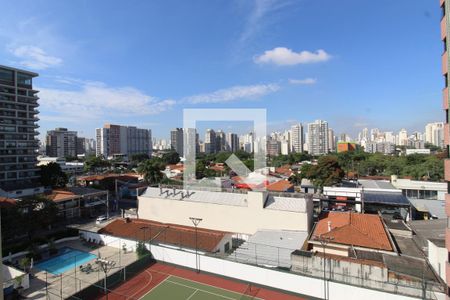 Vista da Varanda de apartamento para alugar com 3 quartos, 93m² em Moema, São Paulo