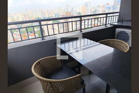 Varanda de apartamento à venda com 1 quarto, 28m² em Vila Mariana, São Paulo