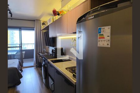 Cozinha de apartamento à venda com 1 quarto, 28m² em Vila Mariana, São Paulo