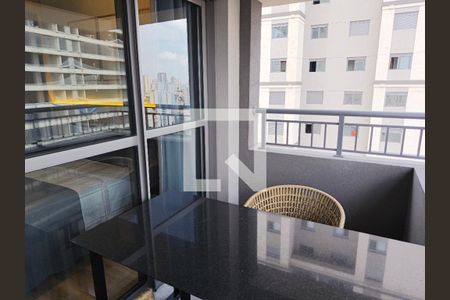 Varanda de apartamento à venda com 1 quarto, 28m² em Vila Mariana, São Paulo