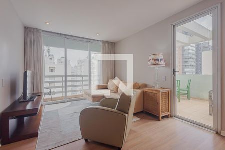 Sala de apartamento à venda com 2 quartos, 115m² em Jardim Paulista, São Paulo