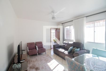 Sala de apartamento à venda com 2 quartos, 68m² em Alvorada, Contagem