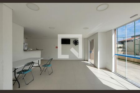 Salão de festas de apartamento à venda com 2 quartos, 58m² em Vila Curuçá, Santo André