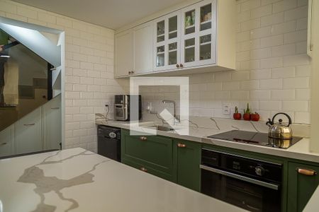 Cozinha de apartamento à venda com 3 quartos, 186m² em Mirandópolis, São Paulo