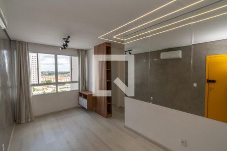 Sala de Estar/Jantar de apartamento para alugar com 2 quartos, 53m² em Jardim Nova Hortolandia, Hortolândia