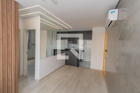Sala de Estar/Jantar de apartamento para alugar com 2 quartos, 53m² em Jardim Nova Hortolandia, Hortolândia