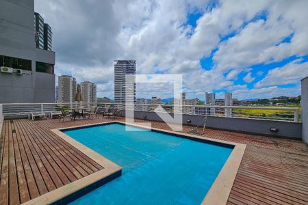 Área comum - Piscina de kitnet/studio à venda com 1 quarto, 45m² em Vale do Sereno, Nova Lima