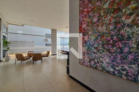 Área comum - Salão de festas de kitnet/studio à venda com 1 quarto, 45m² em Vale do Sereno, Nova Lima
