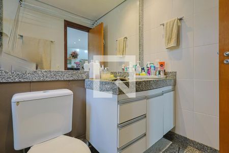 Banheiro de kitnet/studio à venda com 1 quarto, 45m² em Vale do Sereno, Nova Lima