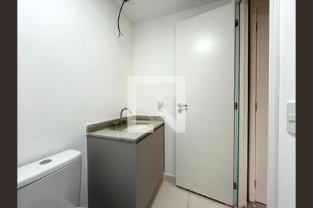 Banheiro da Suíte de apartamento à venda com 1 quarto, 30m² em Jardim Prudência, São Paulo