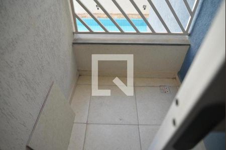 Varanda da Sala de apartamento para alugar com 2 quartos, 50m² em Jardim Bela Vista, Santo André