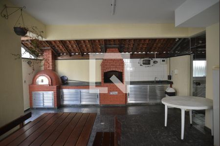 Área comum - Churrasqueira de apartamento para alugar com 2 quartos, 50m² em Jardim Bela Vista, Santo André