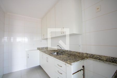 Cozinha de apartamento à venda com 3 quartos, 97m² em Vila Scarpelli, Santo André