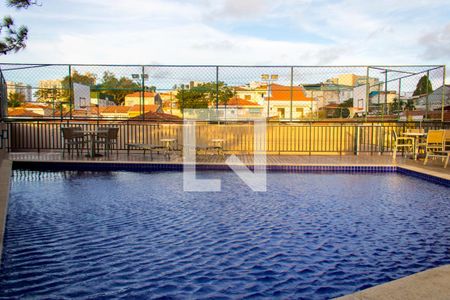 Área comum - Piscina de apartamento à venda com 3 quartos, 97m² em Vila Scarpelli, Santo André