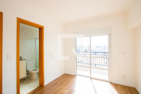 Quarto 1 - Suíte de apartamento à venda com 3 quartos, 97m² em Vila Scarpelli, Santo André