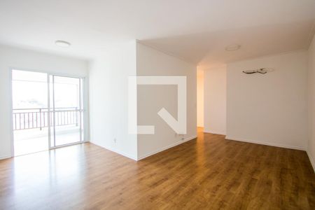 Sala de apartamento à venda com 3 quartos, 97m² em Vila Scarpelli, Santo André