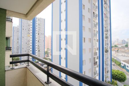 Varanda da Sala de apartamento para alugar com 2 quartos, 53m² em Vila Carrão, São Paulo