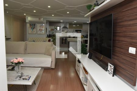 Sala de TV de apartamento à venda com 3 quartos, 131m² em Jardim Ermida I, Jundiaí