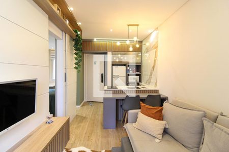 Sala/Cozinha de apartamento para alugar com 1 quarto, 35m² em Moema, São Paulo