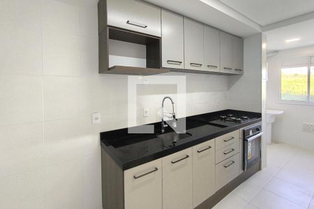 Cozinha de apartamento à venda com 2 quartos, 62m² em Jardim Colonia, Jundiaí
