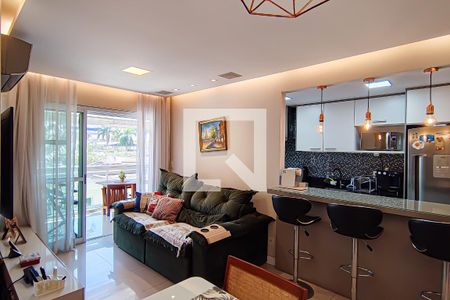 sala de apartamento para alugar com 3 quartos, 84m² em Jacarepaguá, Rio de Janeiro