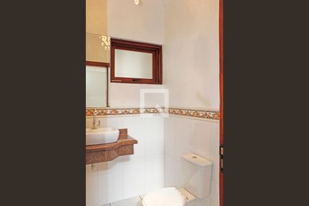 Lavabo de casa de condomínio para alugar com 3 quartos, 180m² em Residencial Terras de Sao Francisco, Vinhedo