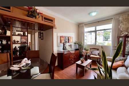 sala de apartamento à venda com 2 quartos, 80m² em São Pedro, Belo Horizonte