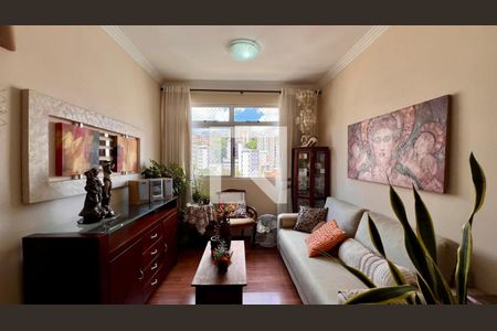 sala de apartamento à venda com 2 quartos, 80m² em São Pedro, Belo Horizonte