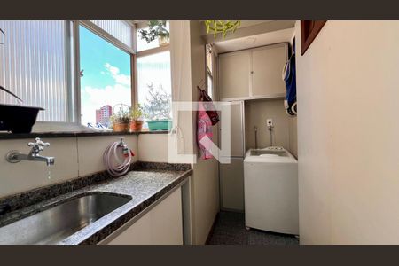 Área de Serviço de apartamento à venda com 2 quartos, 80m² em São Pedro, Belo Horizonte