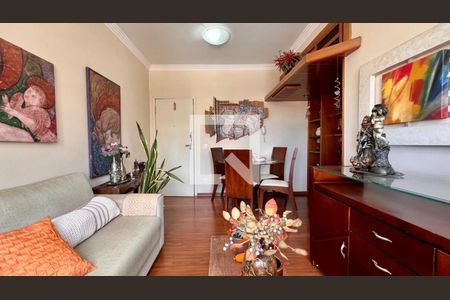 sala de apartamento à venda com 2 quartos, 80m² em São Pedro, Belo Horizonte