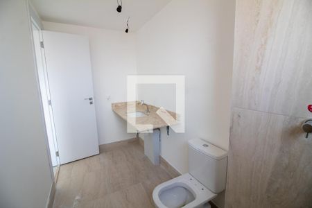 Banheiro da Suíte 1 de apartamento à venda com 2 quartos, 110m² em Campo Belo, São Paulo