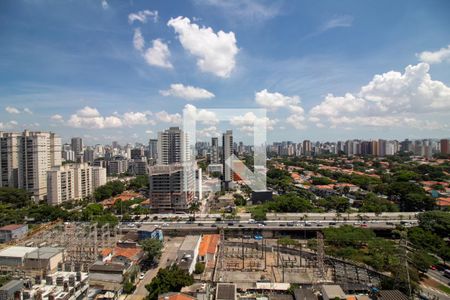 Varanda Gourmet - Vista de apartamento à venda com 2 quartos, 110m² em Campo Belo, São Paulo