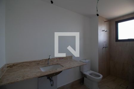 Banheiro da Suíte 1 de apartamento à venda com 2 quartos, 110m² em Campo Belo, São Paulo