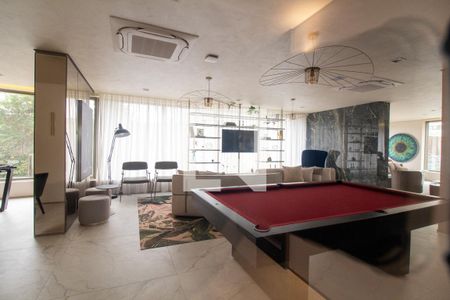 Área comum - Sala de Jogos de apartamento à venda com 2 quartos, 110m² em Campo Belo, São Paulo