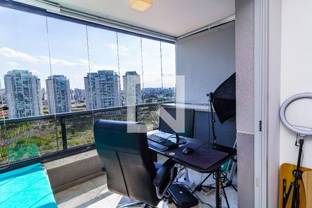 Varanda Sala de apartamento para alugar com 2 quartos, 66m² em Água Branca, São Paulo