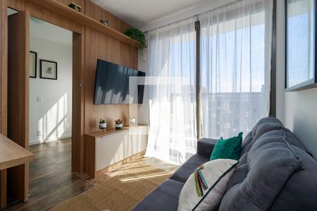 Sala de apartamento para alugar com 2 quartos, 42m² em Campo Belo, São Paulo