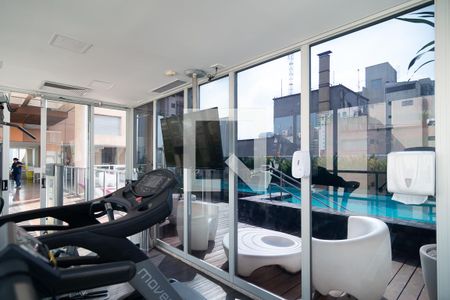 Área comum de kitnet/studio à venda com 0 quarto, 28m² em Consolação, São Paulo