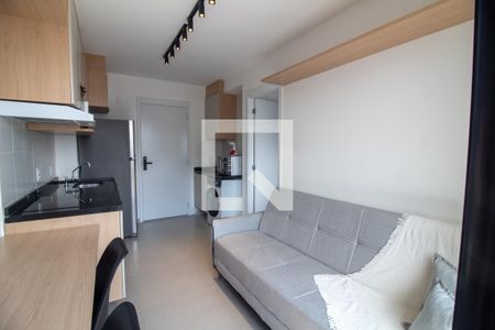 Sala de apartamento para alugar com 1 quarto, 27m² em Campo Belo, São Paulo