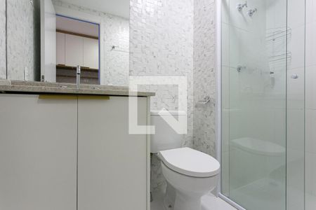 Banheiro de apartamento à venda com 1 quarto, 27m² em Vila Matilde, São Paulo